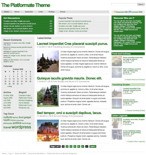 Platformate: Green Forest