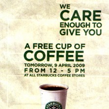 Starbucks: Do you care enough to vote?